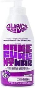 Actual product image Curly Love Ultra Hydrating Mask 450ml Moisturizing Hair Mask for Type 2b to 3b Curly Hair (450 ml)