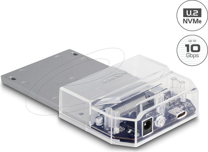 Produktbild Delock USB Type-C™ Dockingstation für 1 x U.2 SSD