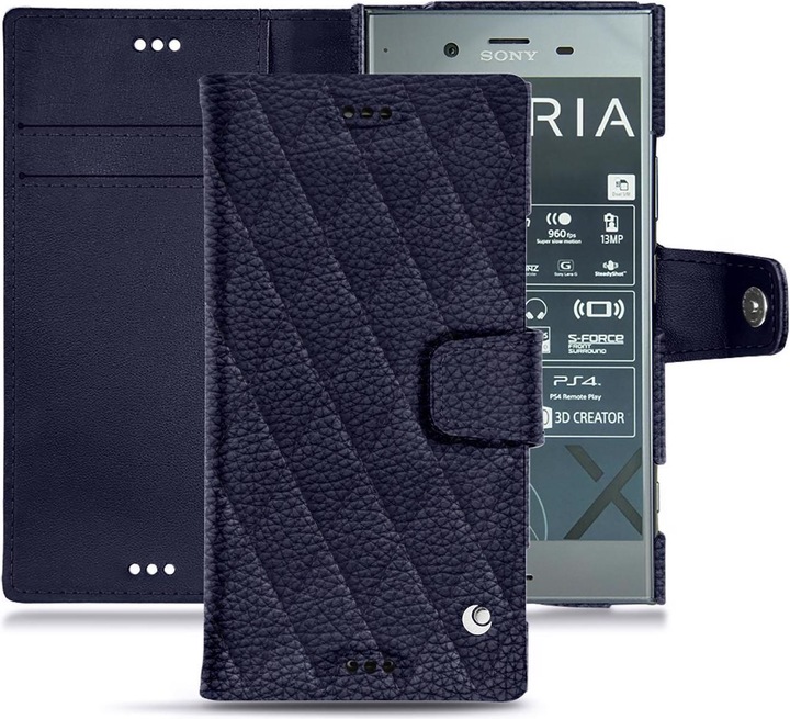 Noreve Lederschutzhülle Wallet (Sony Xperia XZ1)
