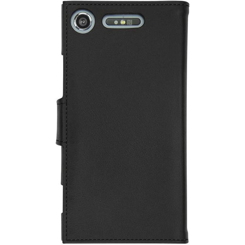 Thumbnail - Noreve Lederschutzhülle Wallet (Sony Xperia XZ1), Smartphone Hülle, Grau