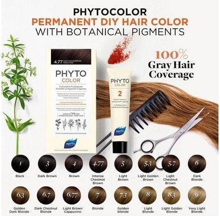 Produktbild Phyto Color Kit Coloration 9.8 Very Light Beige Blonde (9.8 Very Light Beige Blonde)