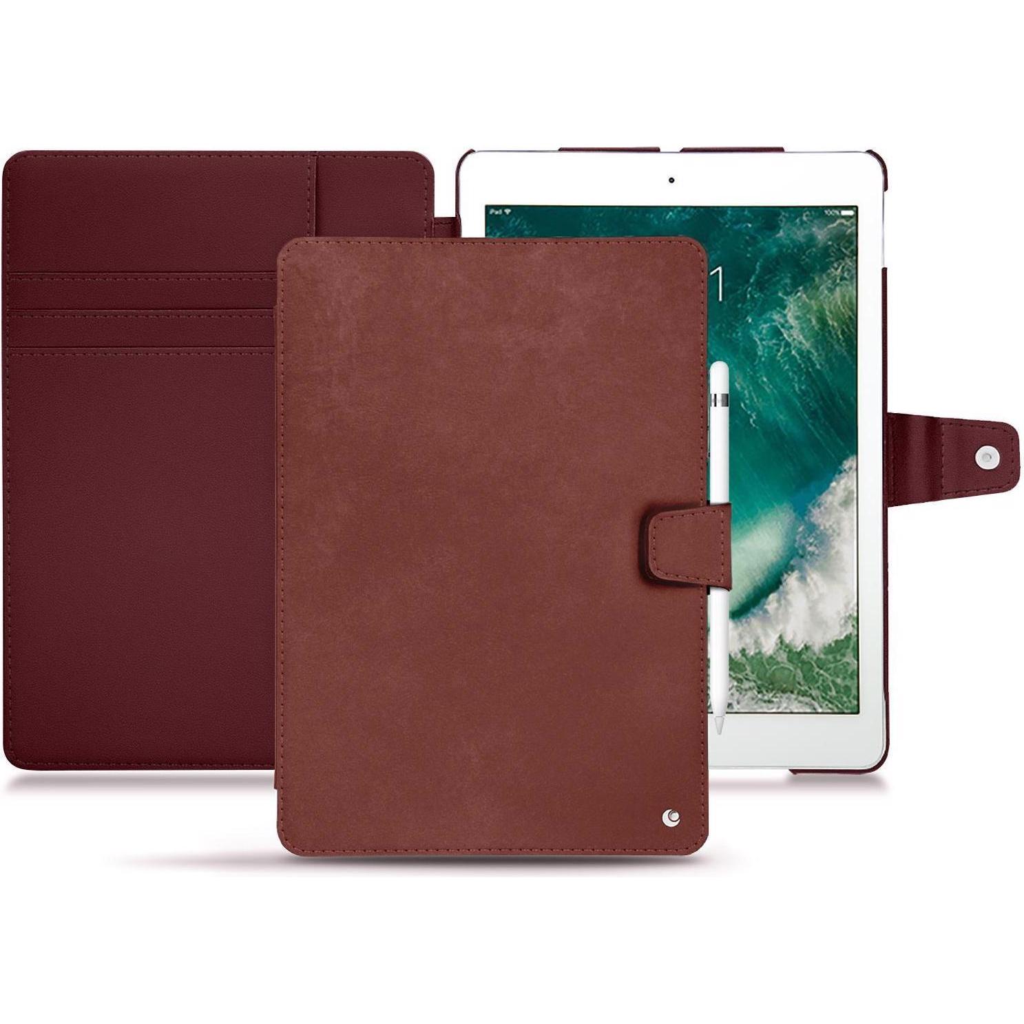 Noreve Lederschutzhülle Wallet (iPad Pro 10.5), Tablet Hülle, Rot