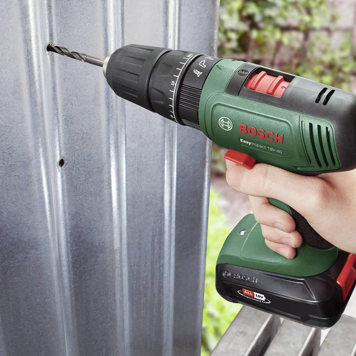Actual product image Bosch Home & Garden Home and Garden EasyImpact 18V-40 + EasySaw 18V-70 06039D810A Battery Tools W