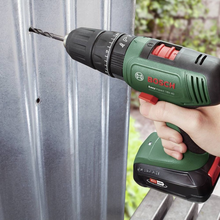 Actual product image Bosch Home & Garden Home and Garden EasyImpact 18V-40 + EasySaw 18V-70 06039D810A Battery Tools W