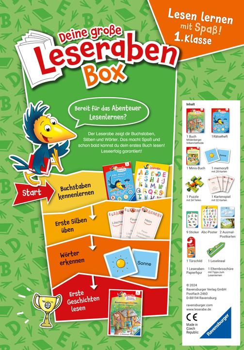 Image du produit Ravensburger Deine grosse Leseraben Box (Allemand, 2024)