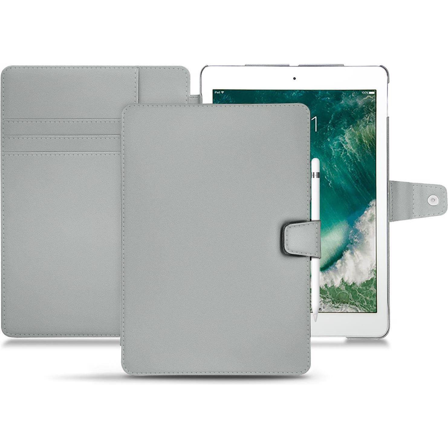 Noreve Lederschutzhülle Wallet (iPad Pro 10.5), Tablet Hülle, Grau