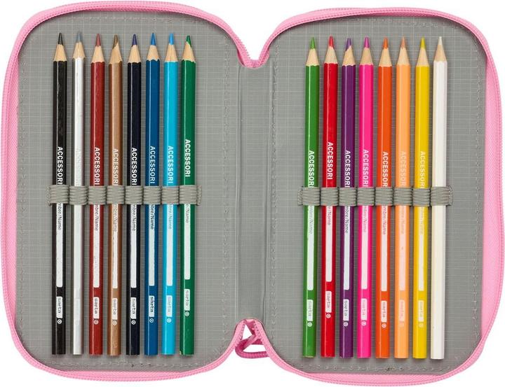 Actual product image Safta Allzwecktasche BlackFit8 Smile Blau Rosa 12,5 x 19,5 x 5,5 cm 37 Stücke