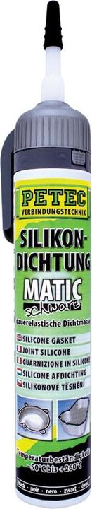 Produktbild Petec Hochtemp.-Silikondichtung MATIC sw 0,2l (0.34 kg, Schwarz, 200 ml)