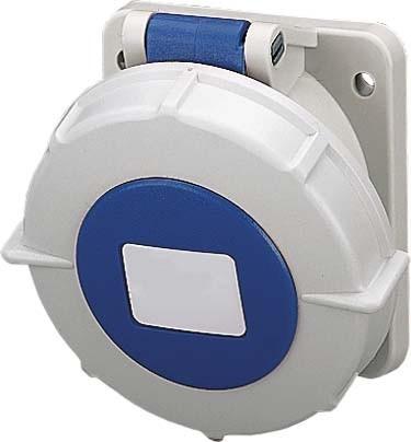 Actual product image Mennekes MEN 3755 CEE surface-mounted socket outlet IP67 230V 16A 3p 6h