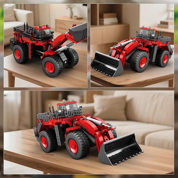 Produktbild ReoBrix Bulldozer rot