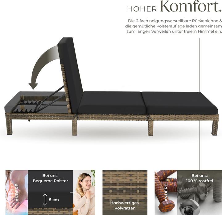 Produktbild tectake Sofia (196 cm)