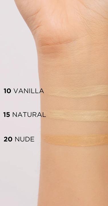 Actual product image Eveline Wonder Match Lumi Brightening Creamy Concealer Spf20 Illuminating Concealer Under The Eyes