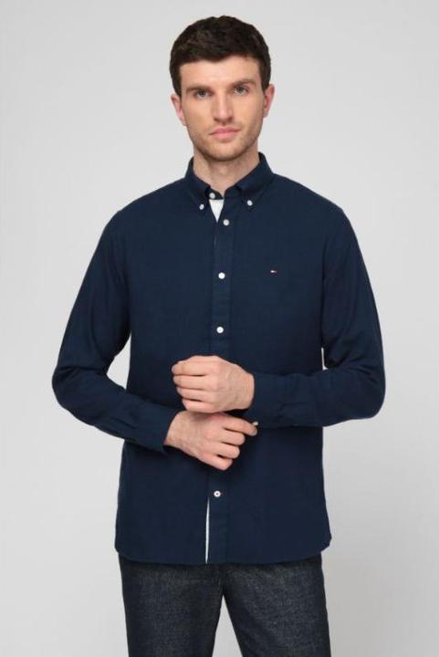 Actual product image Tommy Hilfiger Herrenhemd aus Baumwollkaschmir (S)