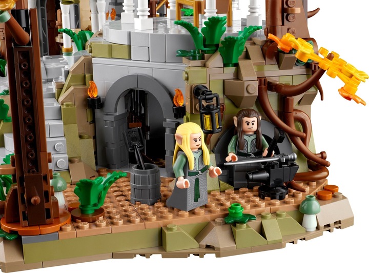 Image du produit LEGO Bruchtal (10316, LEGO Le Seigneur des Anneaux, LEGO difficiles à trouver)