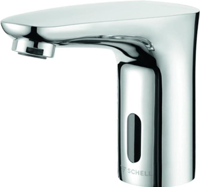 Produktbild Schell Elektronische WT-Armatur MODUS E Typ HD-K, Netzbetrieb chrom