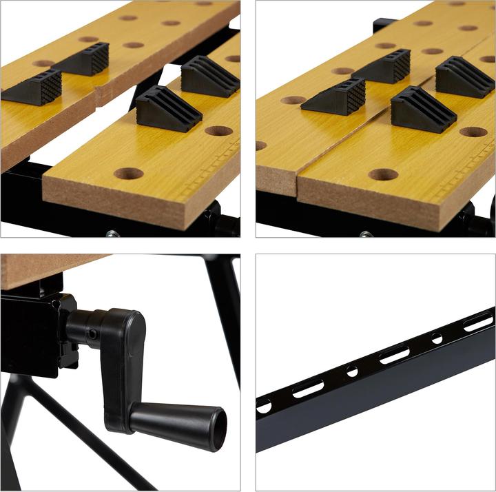 Produktbild Relaxdays Werkbank (56.50 cm, 62 cm)