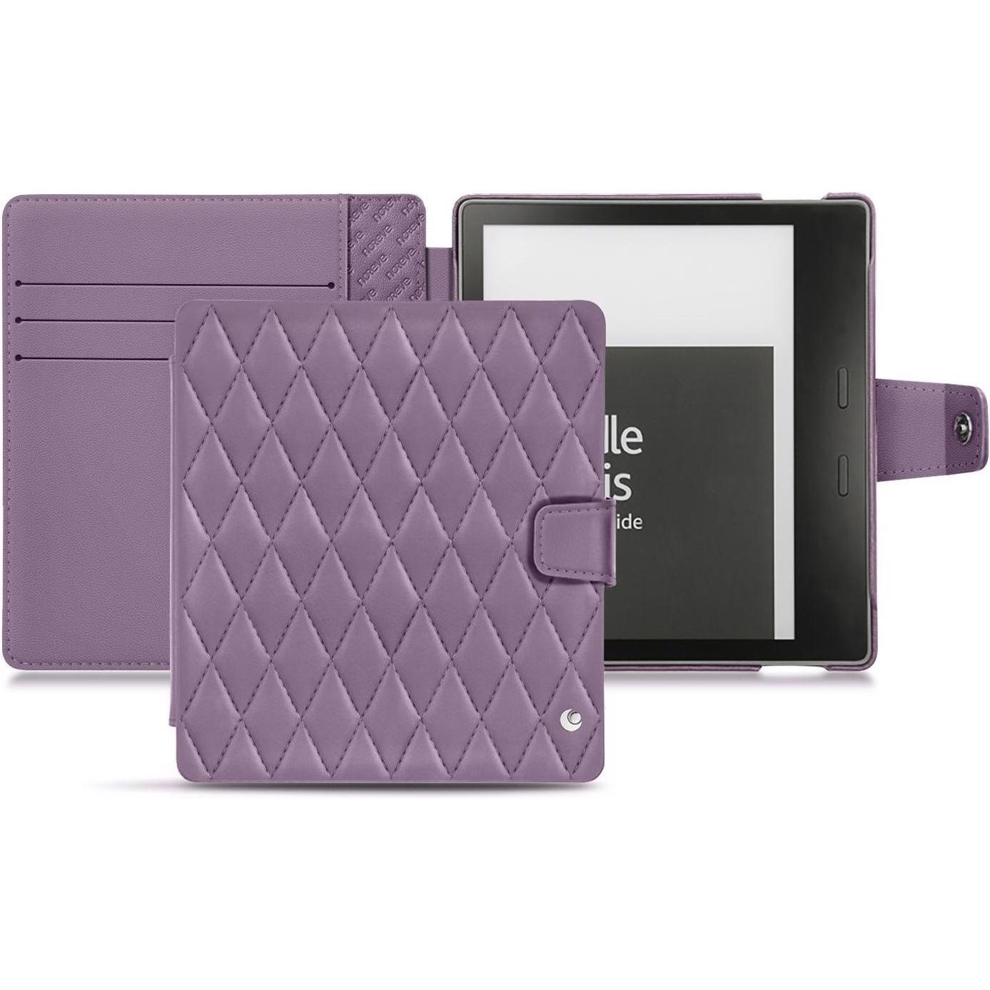 Noreve Lederschutzhülle Wallet (Kindle Oasis 2017), eReader Zubehör, Violett