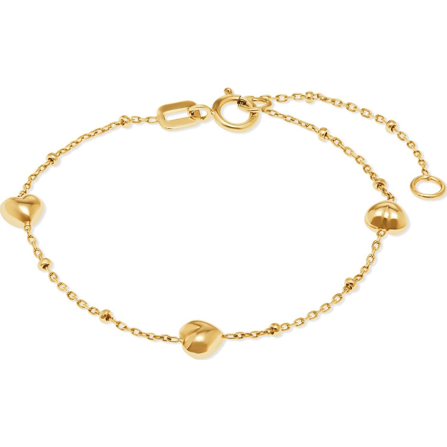 Favs, Armschmuck, Armband, (19 cm, 375er Gelbgold)