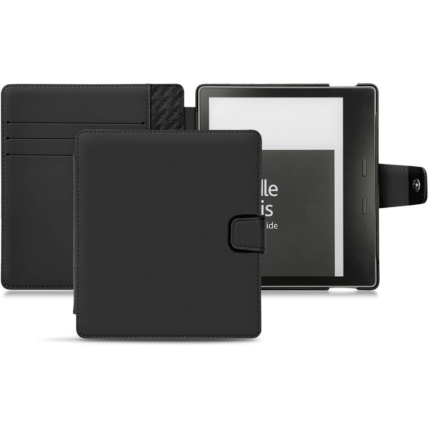 Noreve Lederschutzhülle Wallet (Kindle Oasis 2017), eReader Zubehör, Schwarz