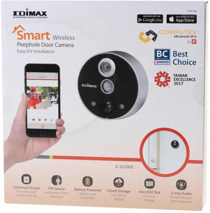Actual product image edimax IC-6220DC WLAN door camera (640 x 480 pixels)