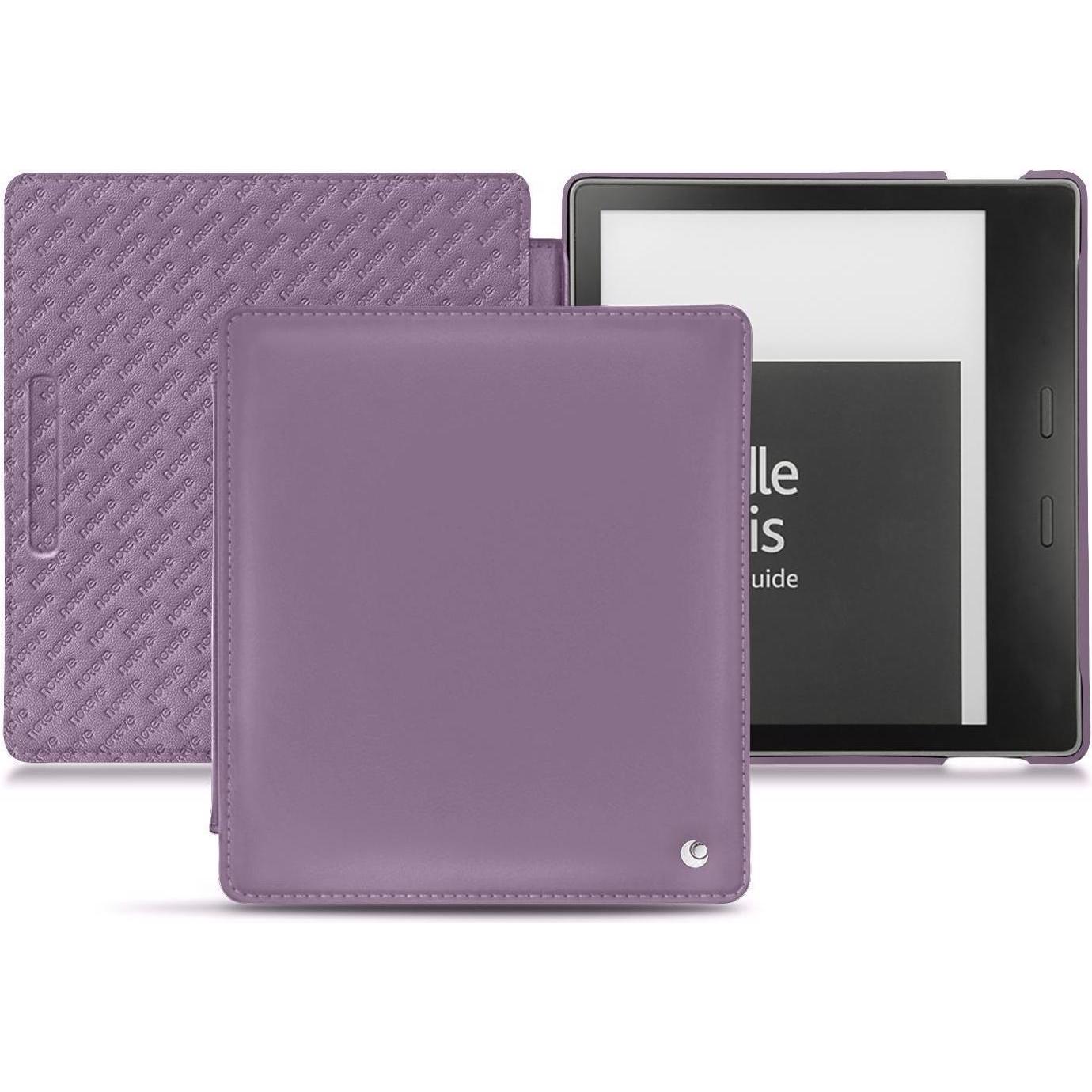 Noreve Lederschutzhülle horizontal (Kindle Oasis 2017), Tablet Hülle, Violett