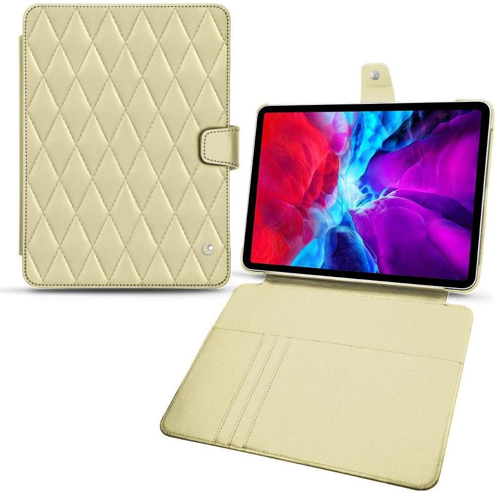 Noreve Lederschutzhülle Wallet (iPad Pro 11 2020 (2. Gen)), Tablet Hülle, Beige
