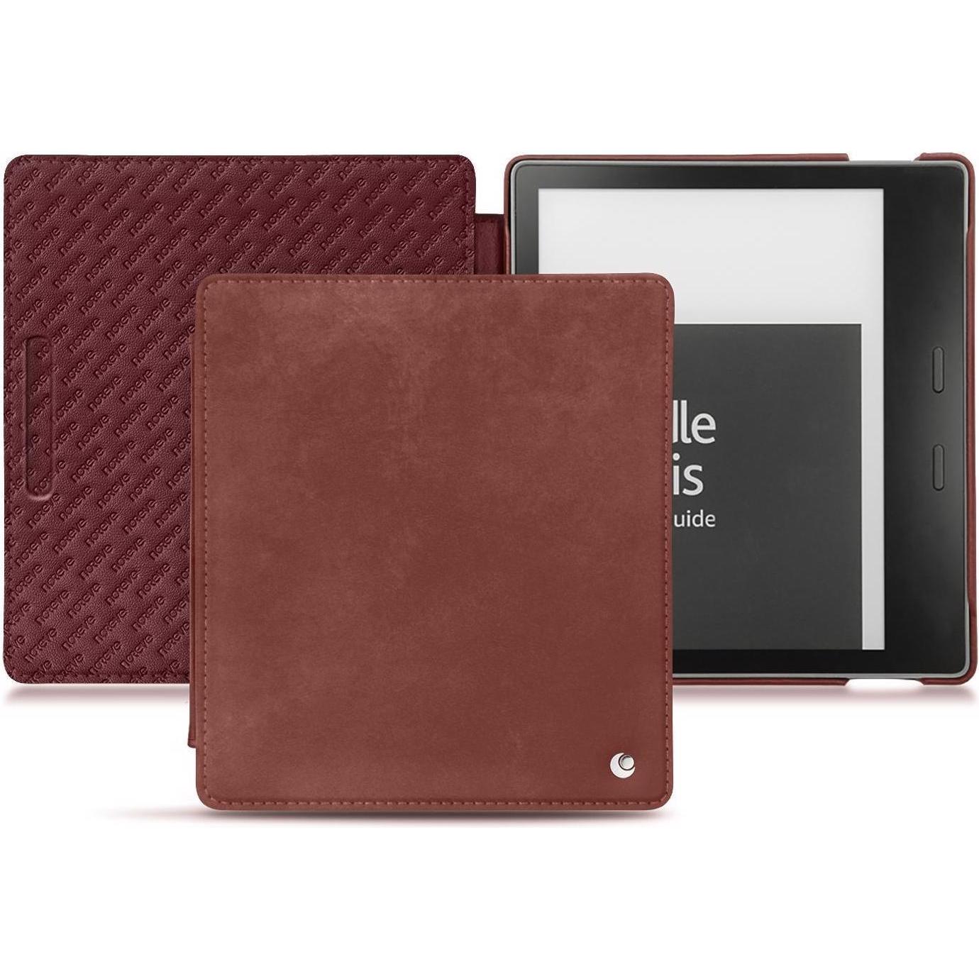 Noreve Lederschutzhülle horizontal, eReader Zubehör, Rot