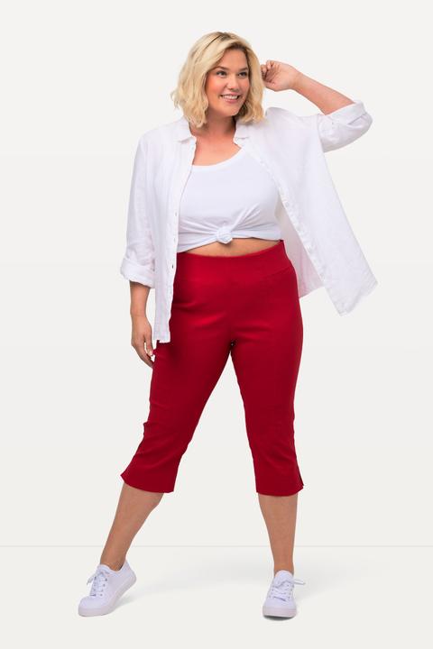 Produktbild Ulla Popken Bengalin-Capri, hochelastisch, knitterarm, Gummibund (44)