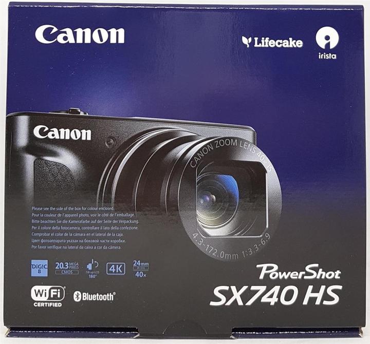 Productafbeelding Canon PowerShot SX740HS (24 - 960 mm, 20.30 Mpx, 1/2,3'')