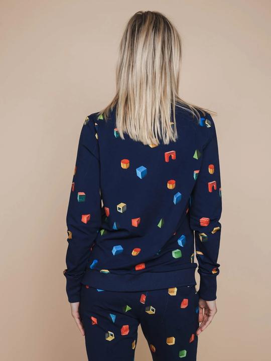 Produktbild Snurk Pullover für Damen Bausteine (XXL)