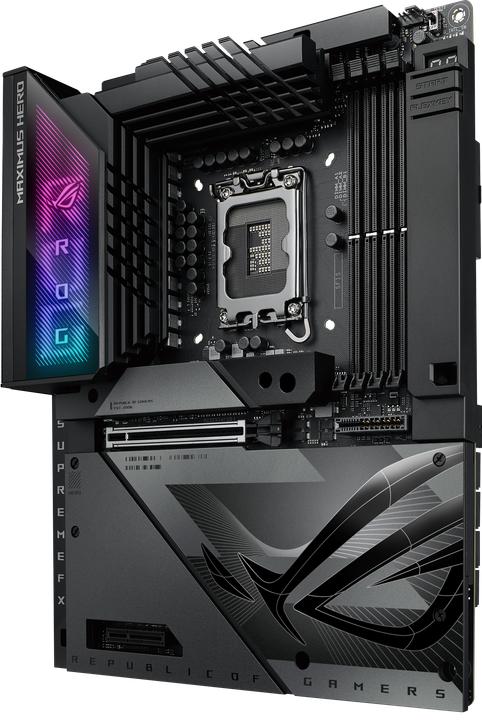 Image du produit ASUS MB ROG MAXIMUS Z790 HERO BTF (Intel,1700,DDR5,ATX) (LGA 1700, Intel Z790, ATX)