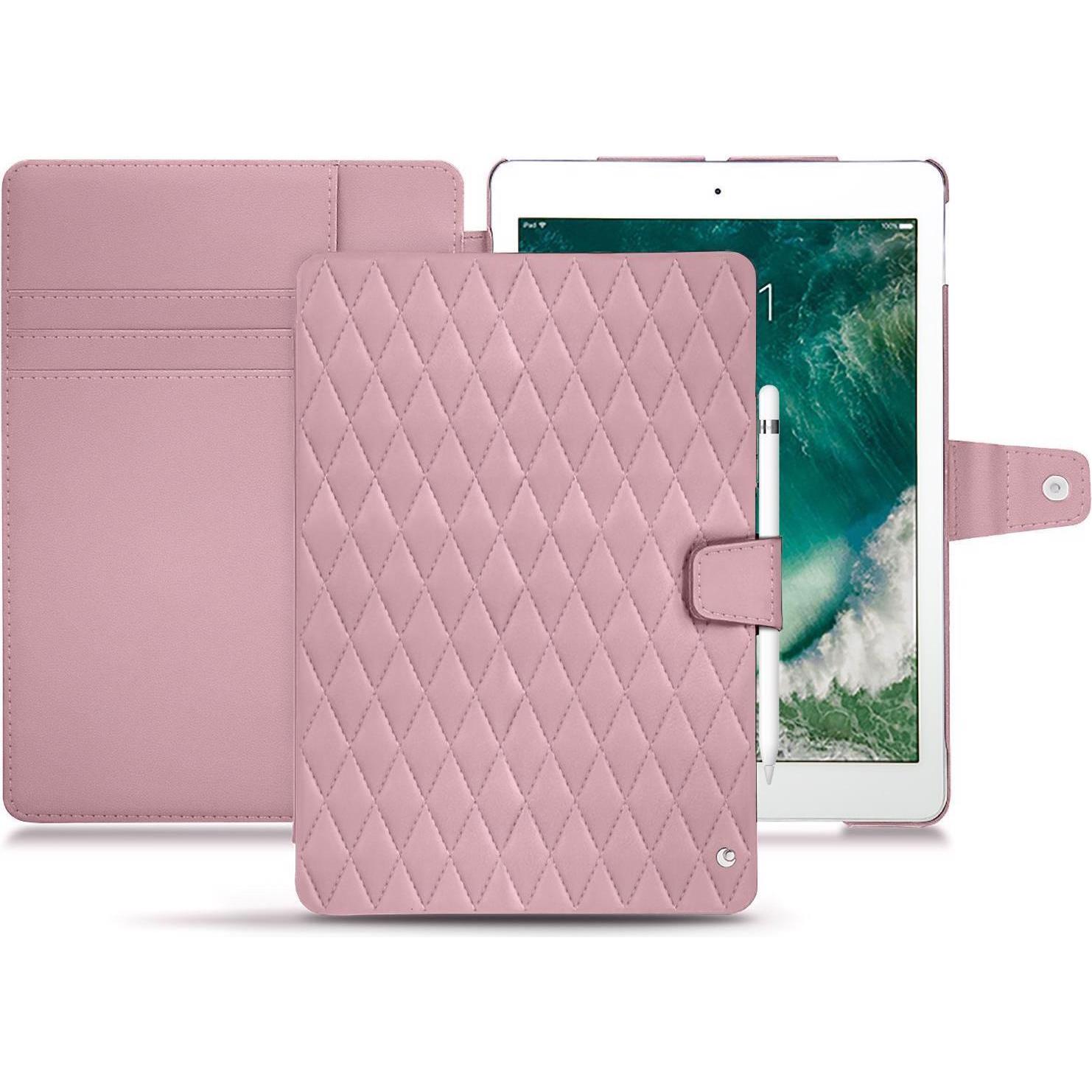Noreve Lederschutzhülle Wallet (iPad Pro 10.5), Tablet Hülle, Rosa