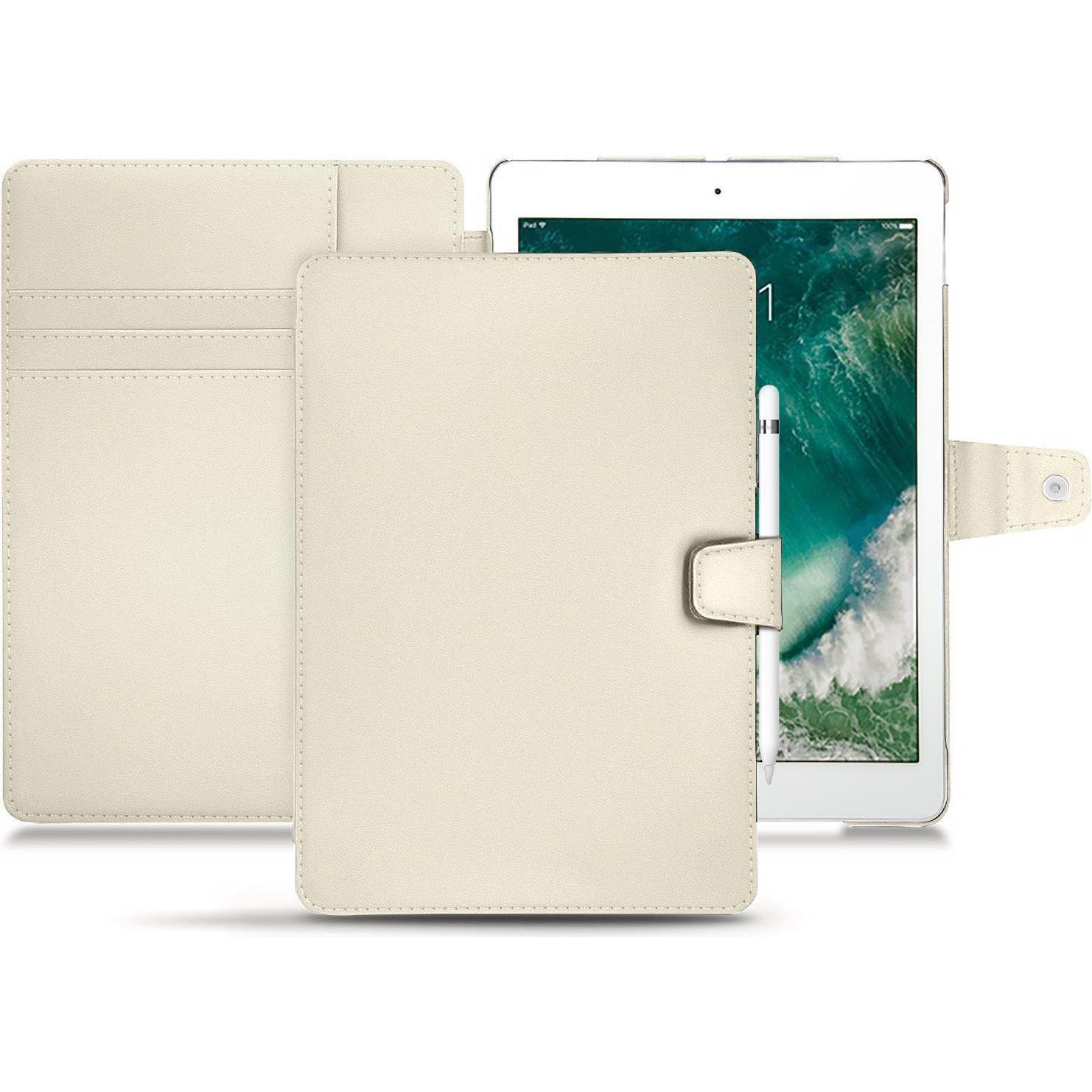 Noreve Lederschutzhülle Wallet (iPad Pro 10.5), Tablet Hülle, Weiss