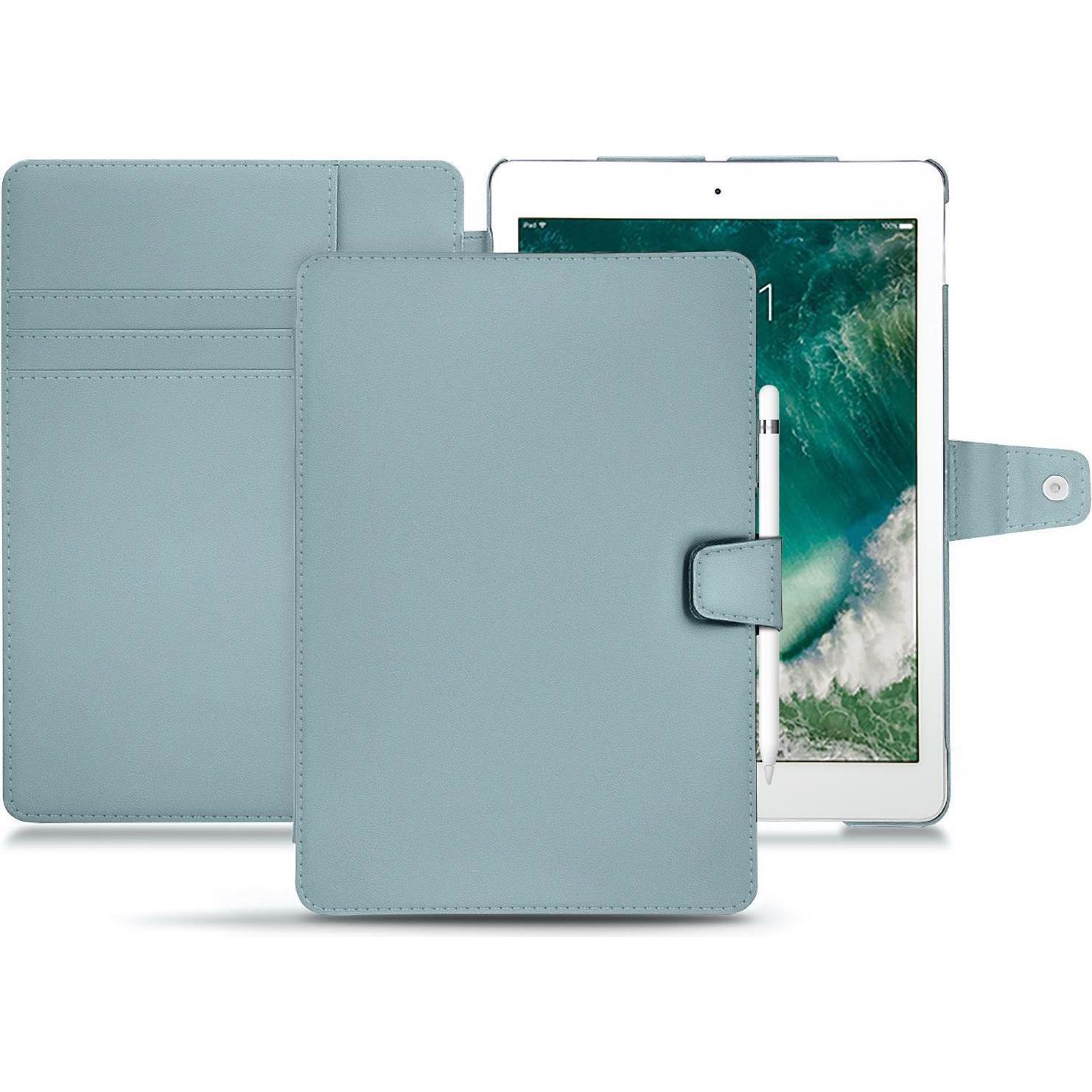 Noreve Lederschutzhülle Wallet (iPad Pro 10.5), Tablet Hülle, Blau