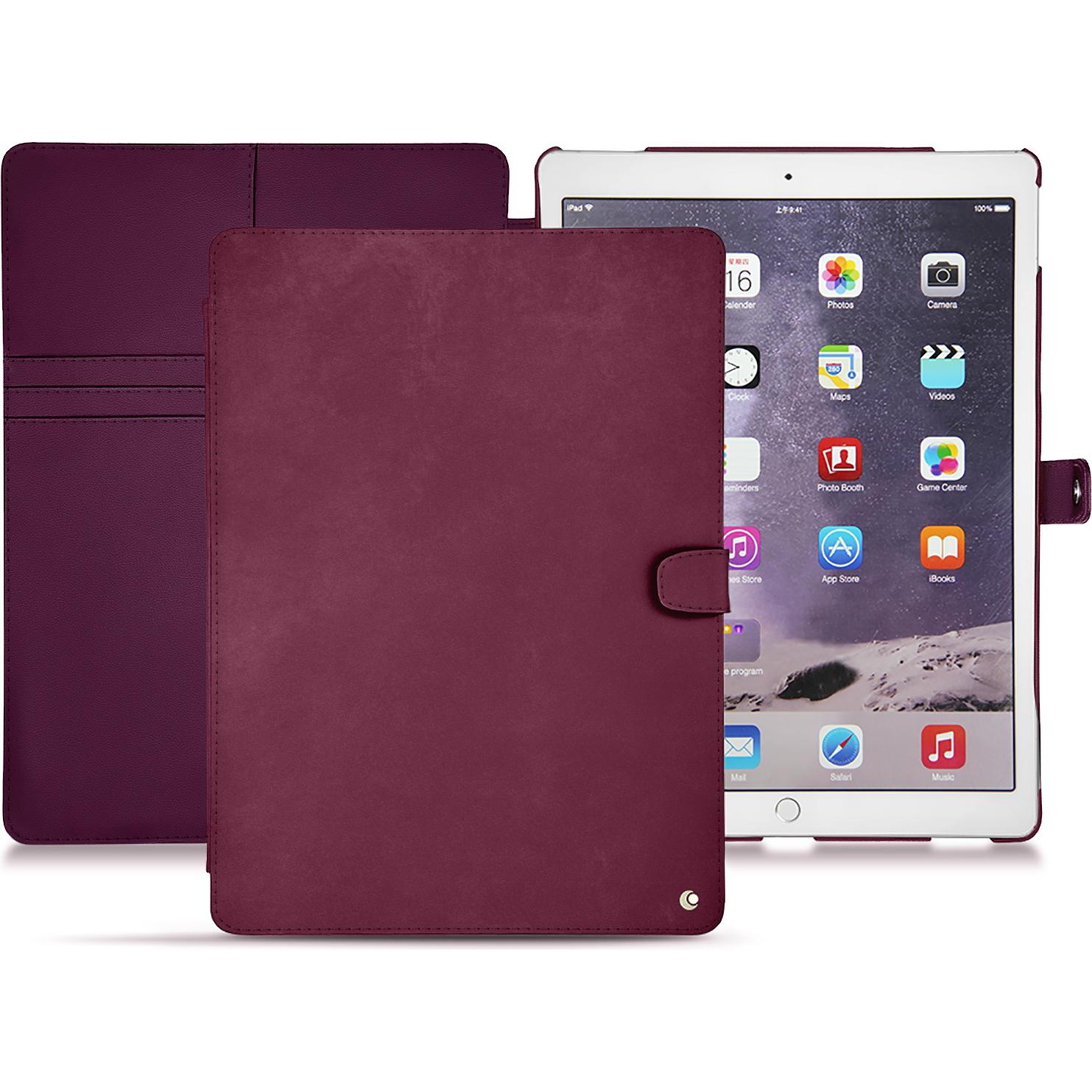 Noreve Lederschutzhülle Wallet (iPad Pro 12.9 2017 (2. Gen)), Tablet Hülle, Grün