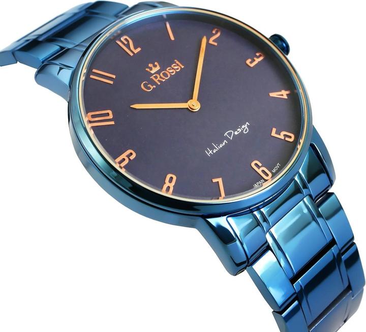 Produktbild Gino Rossi watch 10194B-6F3 (zg257g) blue universal watch (42 mm)