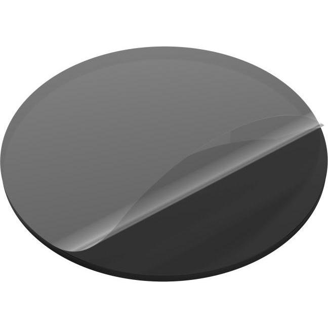 Fixed - Adhesive Pad (FIXDSC-BK) - for Dashboard, Round Shape, Flexible Silicone - Black, Supporto per smartphone, Nero