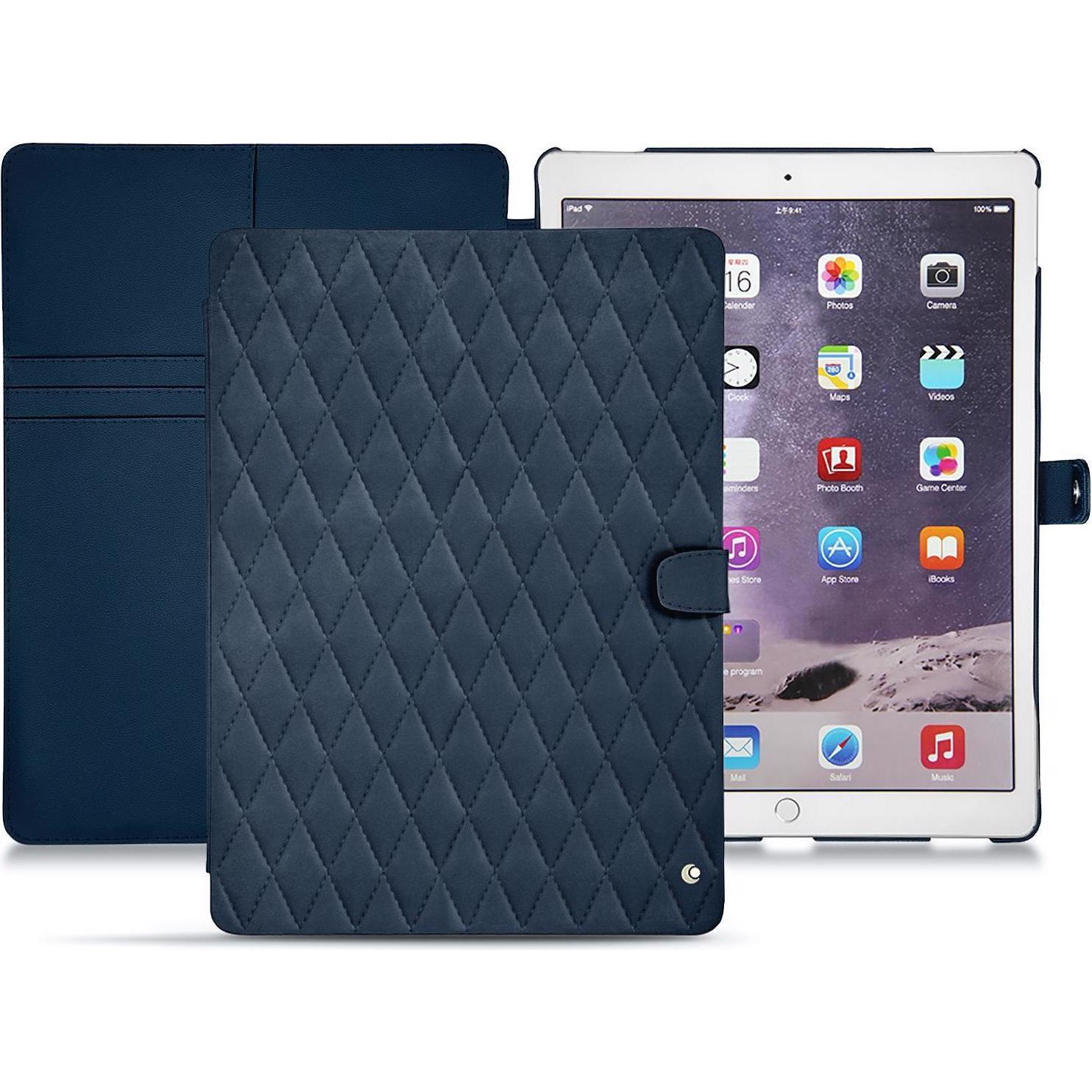 Noreve Lederschutzhülle Wallet (iPad Pro 12.9), Tablet Hülle, Beige