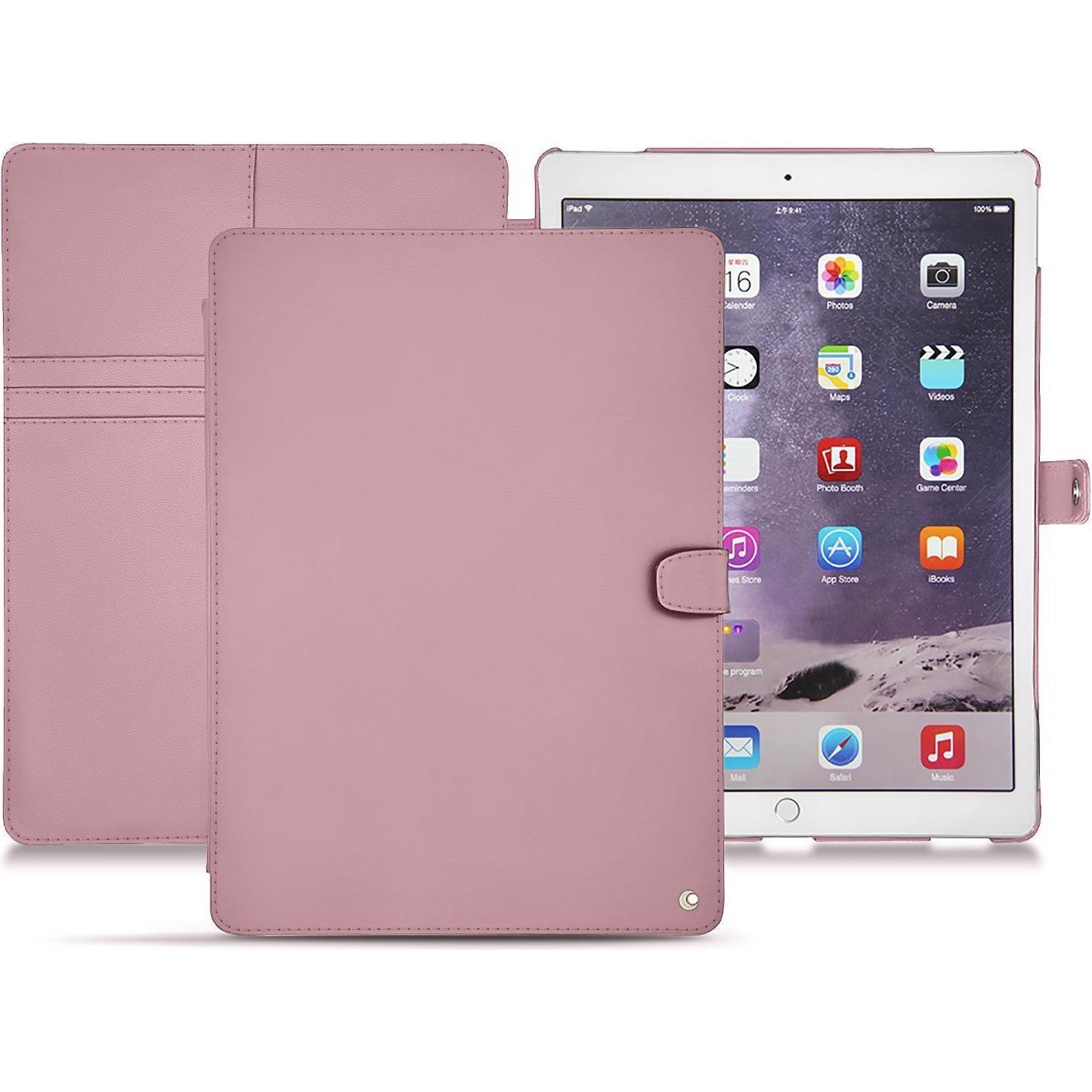 Noreve Lederschutzhülle Wallet (iPad Pro 12.9), Tablet Hülle, Rosa