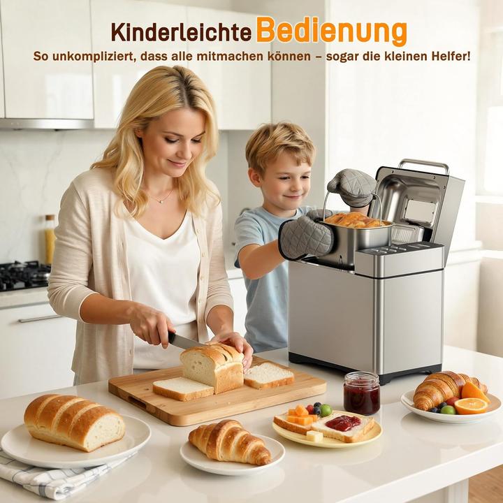 Produktbild Jummico 19in1 Brotbackautomat