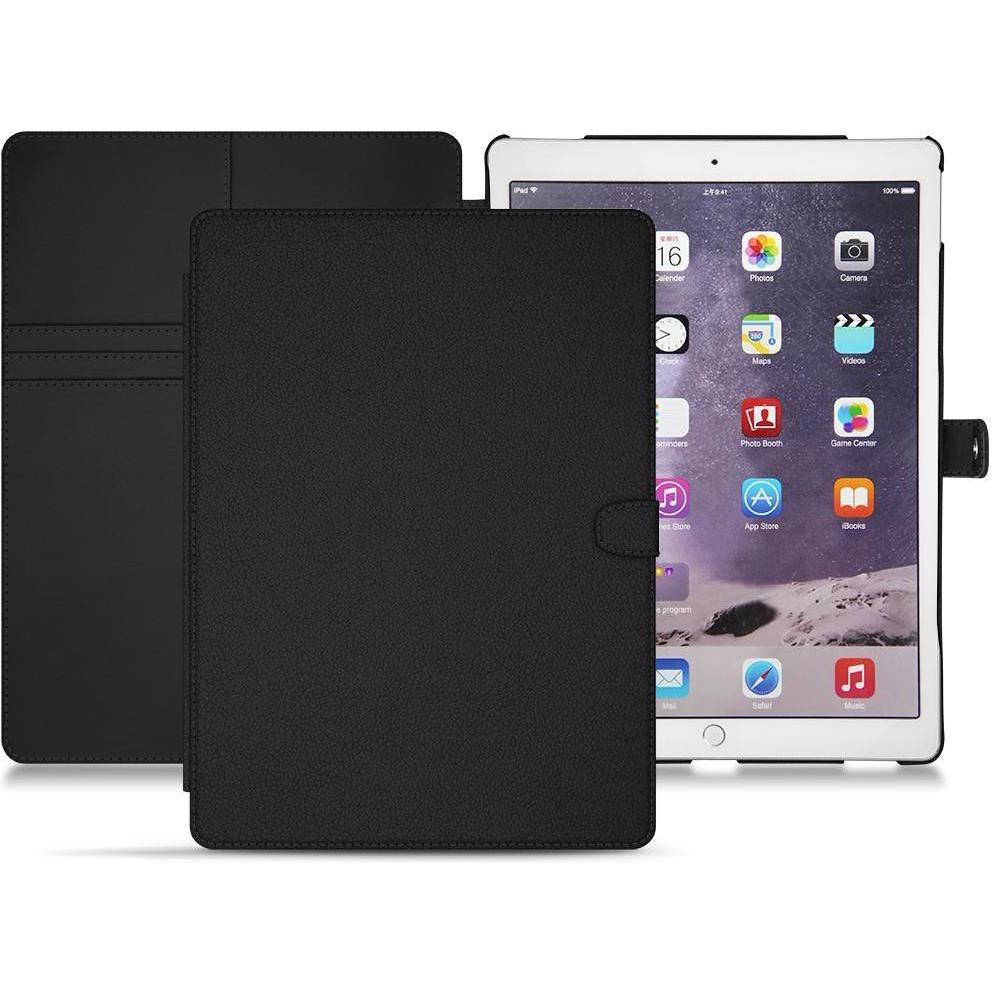 Noreve Lederschutzhülle Wallet (iPad Pro 12.9), Tablet Hülle, Schwarz