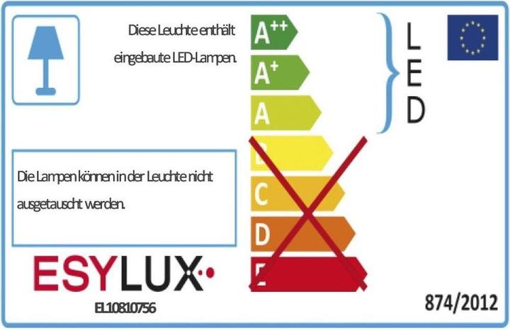 Energy Label Esylux LED Spotlight (1804 lm, IP65)