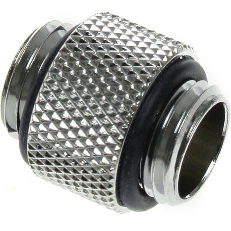 Bitspower Adapter 2x 1/4 Zoll - lang, Wasserkühlung Komponenten Zubehör, Silber
