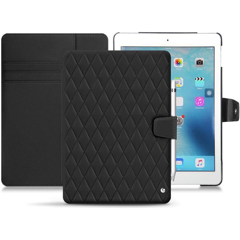 Noreve Lederschutzhülle Wallet (iPad 9.7), Tablet Hülle, Schwarz