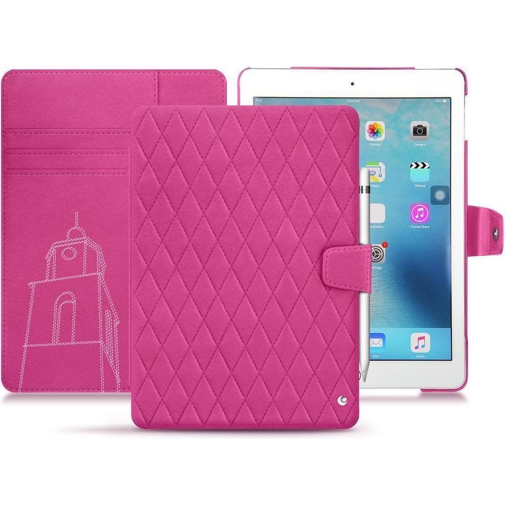 Noreve Lederschutzhülle Wallet (iPad 9.7), Tablet Hülle, Rosa