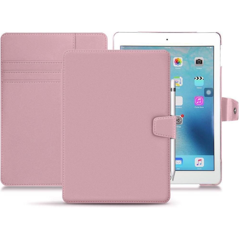 Noreve Lederschutzhülle Wallet (iPad 9.7), Tablet Hülle, Rosa