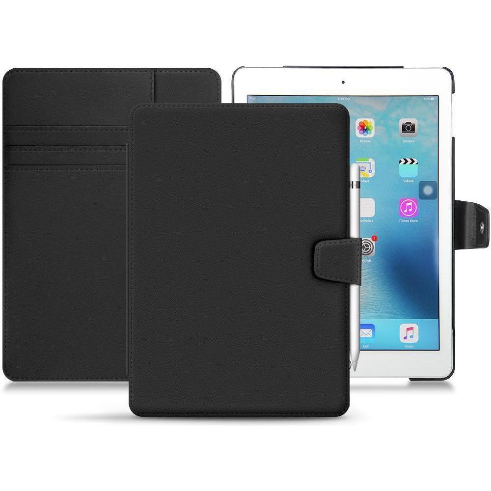 Noreve Lederschutzhülle Wallet (iPad 9.7), Tablet Hülle, Schwarz