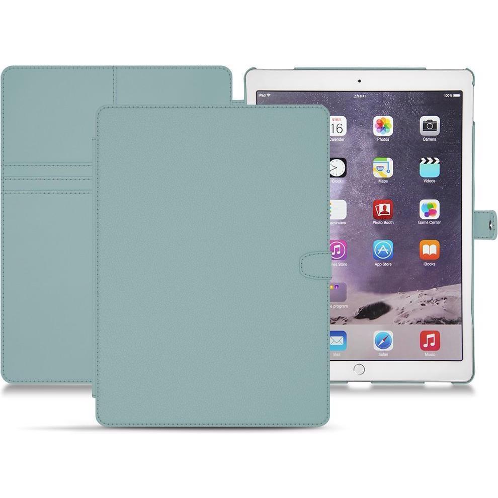 Noreve Lederschutzhülle Wallet (iPad Pro 12.9), Tablet Hülle, Blau