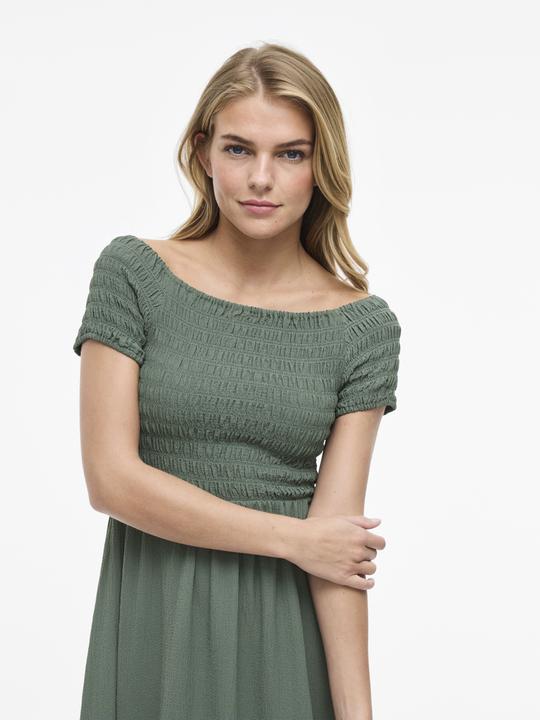 Produktbild Vila VIRITA Midi Gesmoktes Kleid (36)