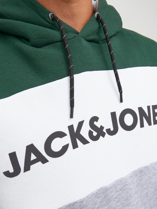 Image du produit Jack & Jones Sweat à capuche avec logo en couleur (XL)